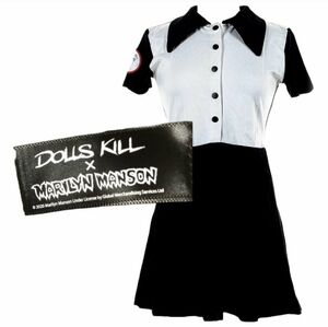DOLLS KILL X Marilyn Manson Antichrist Superstar dress RARE AF HTF